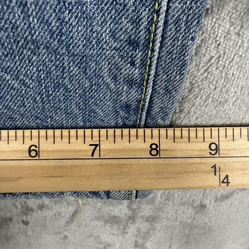 Guess Jeans Womens Bootcut Distressed Patchwork Denim Pants Size‎ 27 - Picture 5 of 8